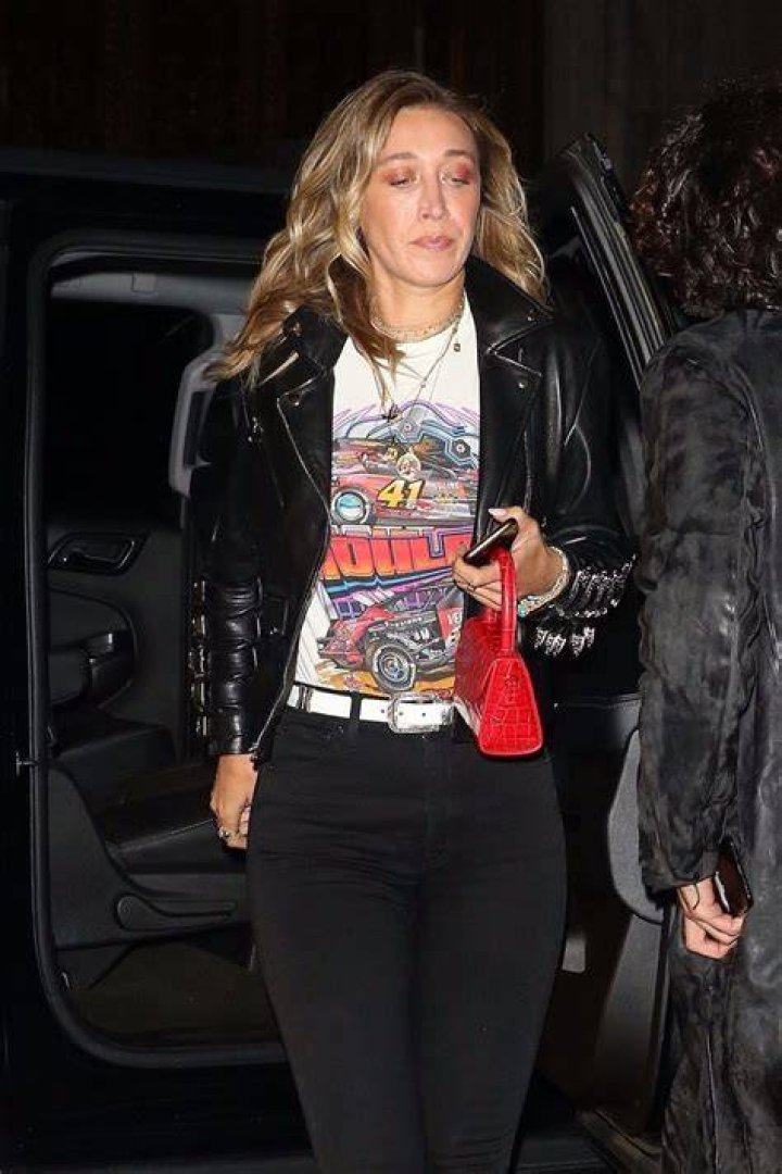 ALANA HADID Arrives at Gigi Hadid’s Birthday Party in New York 04/22