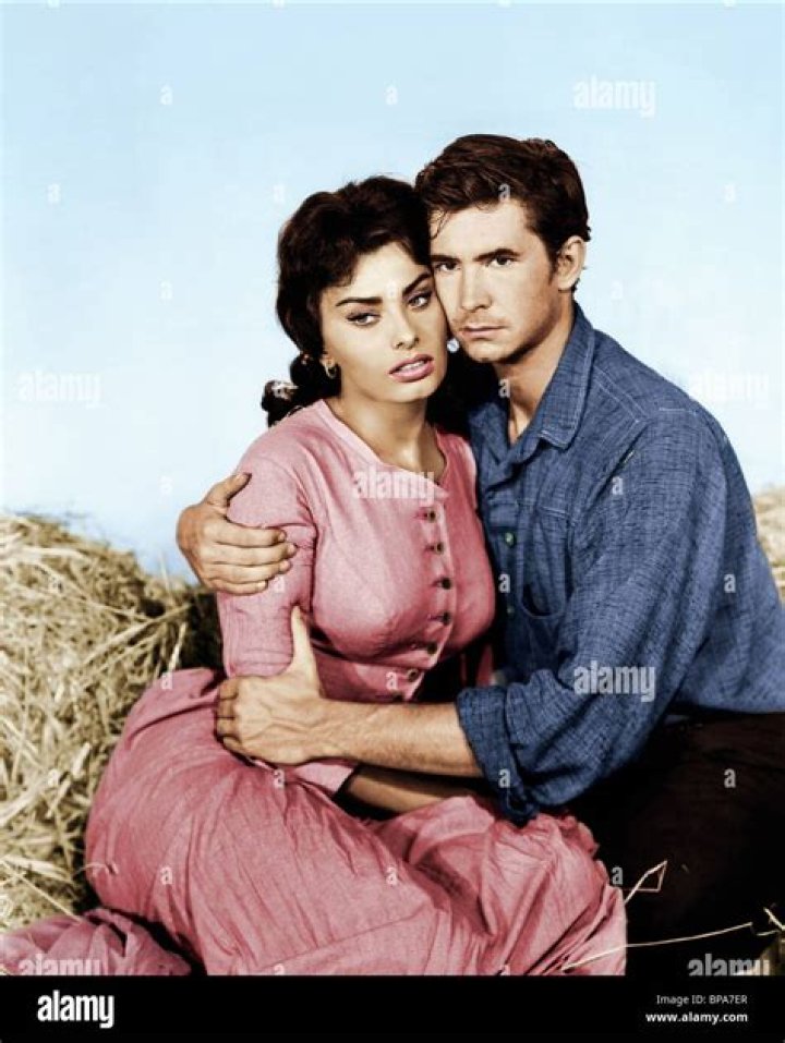 Anthony Perkins and Sophia Loren Star Power Pinterest