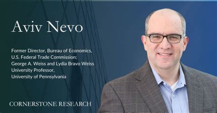 Aviv Nevo Joins Cornerstone Research as Senior Advisor