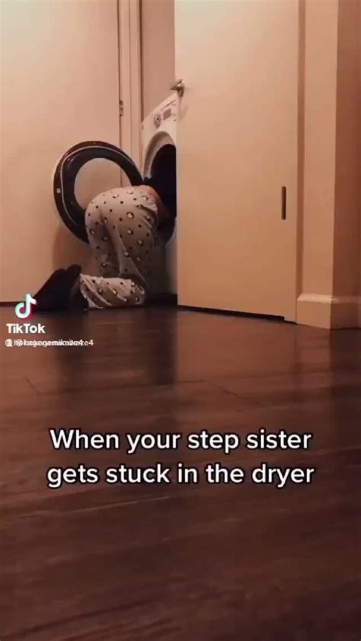 Step sister stuck YouTube