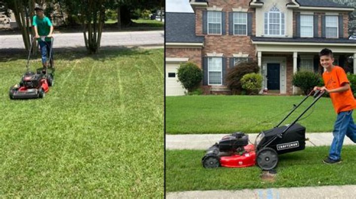 YouTuber Mows Lawns for FREE to Help Neighbors 'Feel Good About